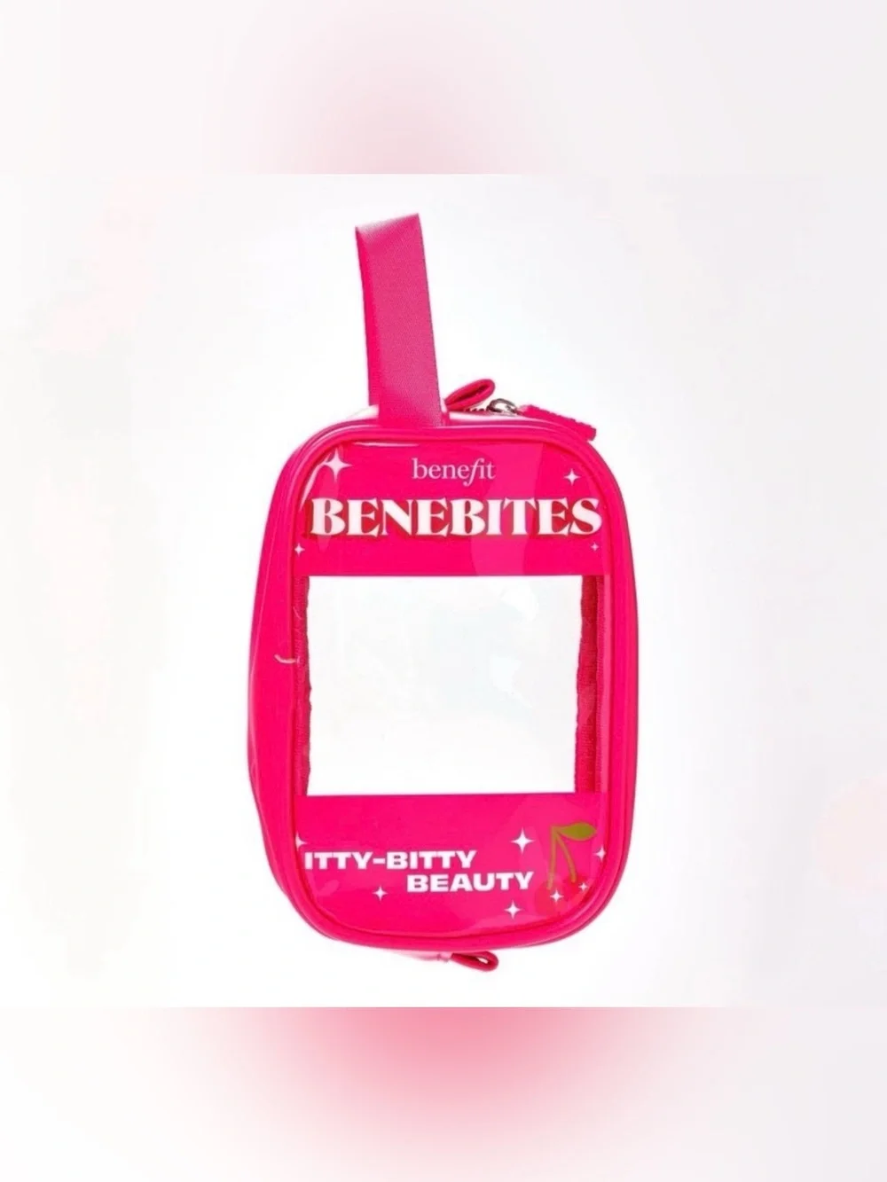 Benefit Cosmetics BENEBITES Itty-Bitty Beauty Mini Makeup Bag NWT